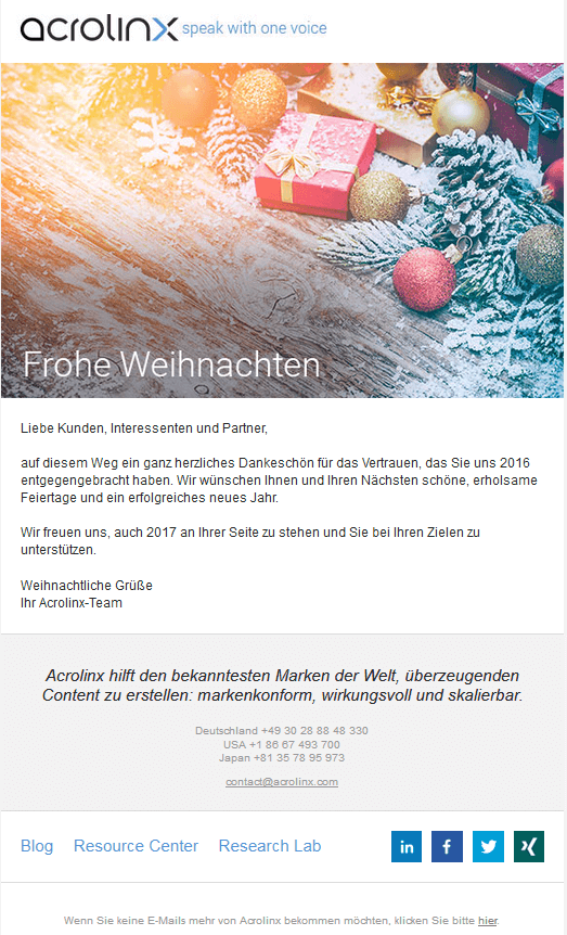 Weihnachtsgrusse Per E Mail Peinliche Fehler Vermeiden Lumitos