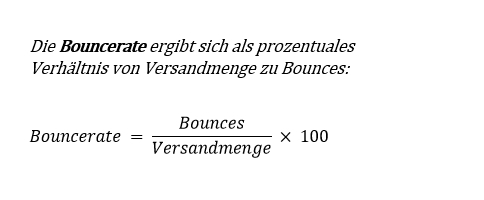 Bounces und Bouncerate