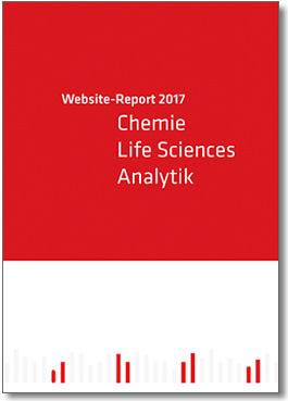 Website-Report 2017: B2B-Websites Chemie, Life Sciences und Analytik