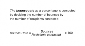 bounces, bounce rate, delivery rate